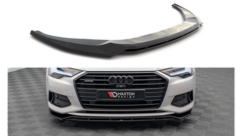 Splitter Audi A6 C8 przód v.3 Gloss Black