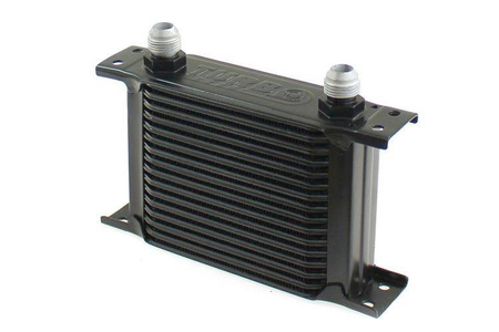 TurboWorks Oil Cooler Slim Line 16-rows 140x125x50 AN10 Black