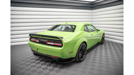 Splitter Dodge Challenger III SRT Hellcat Tył Boczne Gloss Black