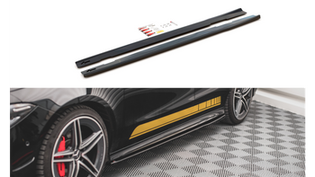 Diffuser Mercedes-Benz CLA 35 45 C118 Side Skirts Gloss Black