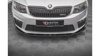 Splitter Skoda Octavia III RS Front v.4 Gloss Black