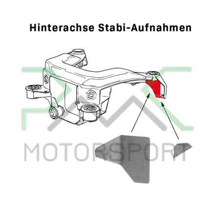 Reinforcement kit BMW 3 E36 Chassis