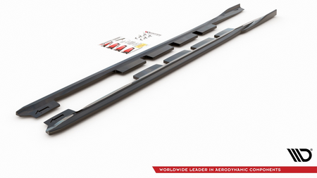 Diffuser Ford Mondeo V Facelift Preface Side Skirts Gloss Black