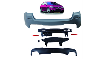 Zderzak BMW 5 F11 Tył z dyfuzorem