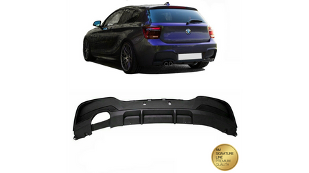 Dyfuzor BMW 1 F20 F21 Tył Matt Black