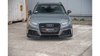 Splitter Audi RS3 8V Sportback Front Racing Durability + Flaps Black-Red