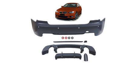 Bumper BMW 3 E92 E93 Rear with Diffuser