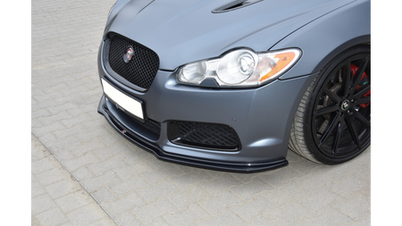 Splitter Jaguar XF- R Front v.1 Gloss Black