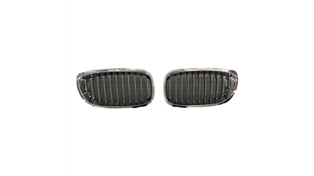 Grill BMW 3 E46 Compact pojedyncze żeberka Gloss Black