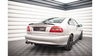 Splitter Volvo C70 I Rear Central with Diffuser Gloss Black