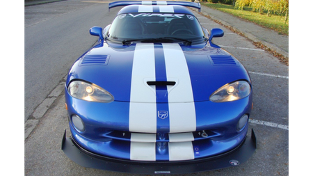 Splitter Dodge Viper GTS Front ABS + Gloss Black