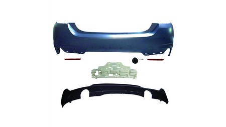 Bumper BMW 4 F32 F33 F36 Rear with Diffuser