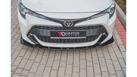 Splitter Toyota Corolla XII Touring Sports przód v.1 Gloss Black