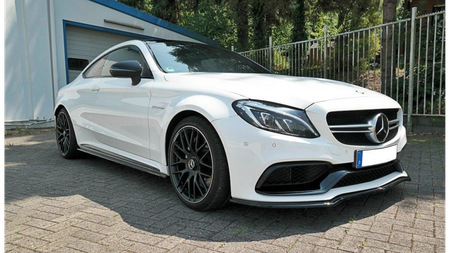 Splitter Mercedes-Benz C C205 63AMG Front v.1 Gloss Black