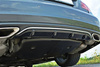 Diffuser Mercedes-Benz E W212 Rear Valance Gloss Black
