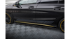 Diffuser Mercedes-Benz CLA 45 C117 Facelift Side Skirts Street Pro Black-Red