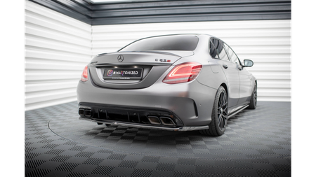 Zestaw Splitterów Mercedes-Benz AMG C63 W205 Facelift