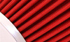 Simota Air Filter H:130mm DIA:60-77mm JAU-X02108-05 Red