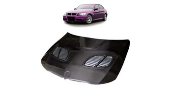 Maska BMW 3 E90 E91 z Wlotem Carbon