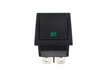 Rocker switch led 4 PIN Green