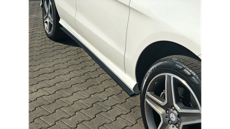 Diffuser Mercedes-Benz GLE W166 AMG-Line Side Skirts Gloss Black