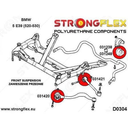 Full suspension bush kit E39 Touring SPORT