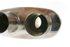 Center Muffler 57-51mm TurboWorks LT 304SS 355mm