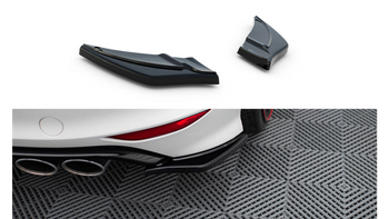 Splitter Volkswagen Golf 7 R Rear Side v.2 Gloss Black