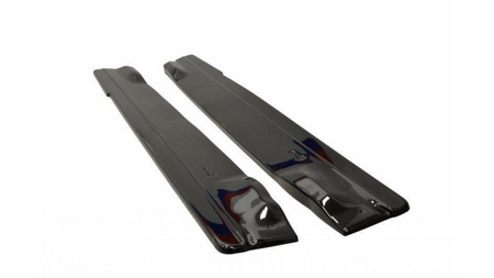 Diffuser Subaru Impreza III WRX STI Side Skirts Gloss Black