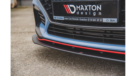 Splitter Hyundai I30 III N Front Racing Durability Black