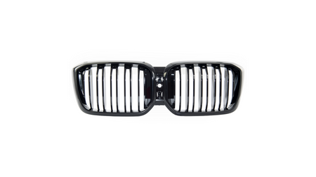 Grill BMW X3 G01 F97 X4 G02 F98 Facelift podwójne żeberka Gloss Black
