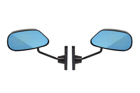 Lusterka Uniwersalne F2 ABS Manual Blue Glass