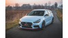 Splitter Hyundai I30 III N Przód v.6 + Flaps Gloss Black