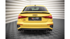 Splitter Audi S3 8Y Tył Środkowy Gloss Black