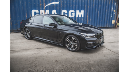 Dokładka BMW 7 G11 M-Pack Progi Gloss Black