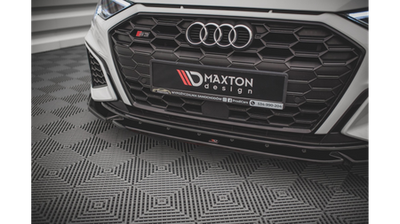 Splitter Audi A3 8Y S-Line przód v.3 Gloss Black