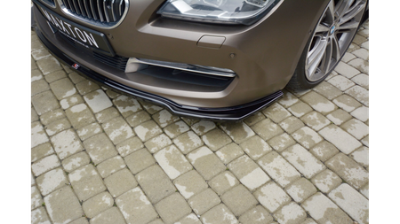 Splitter BMW 6 F06 przód Gloss Black