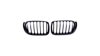 Grill BMW X3 F25 X4 F26 Facelift pojedyncze żeberka Matt Black