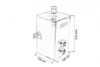 Oil catch tank TurboWorks 3L with filter