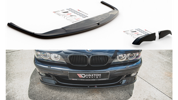 Dokładka BMW 5 E39 M-Pack Zderzak przód + Splitter Gloss Black