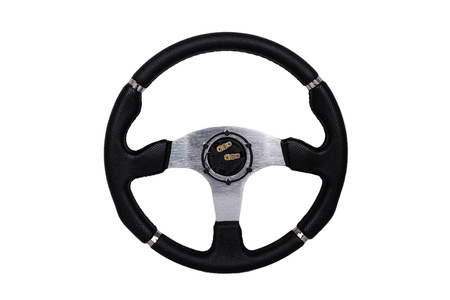 Steering wheel Pro 350mm offset:0mm Leather Black