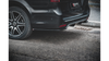 Splitter Mercedes-Benz V W447 Facelift Rear Side v.2 Gloss Black