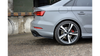 Splitter Audi RS3 8V Facelift Tył Boczne Gloss Black