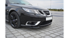 Splitter Saab 9-3 Aero II Facelift przód Gloss Black