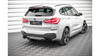 Splitter BMW X1 F48 M-Pack Tył Środkowy Gloss Black