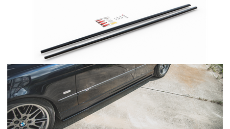 Diffuser BMW 5 E39 M-Pack Side Skirts Gloss Black