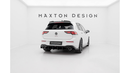 Dyfuzor Volkswagen Golf GTI Mk8 Tył Street Pro Black-Red v.5
