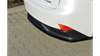 Splitter Lexus IS III H Rear Central without Diffuser Gloss Black