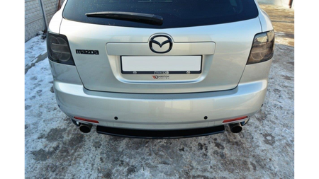 Splitter Mazda CX-7 Rear Central Gloss Black