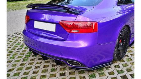 Dokładka Audi RS5 8T Facelift Tył Gloss Black